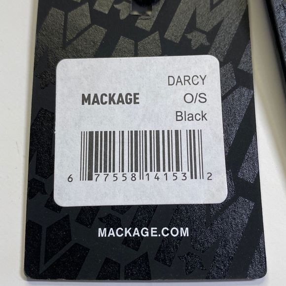 New MACKAGE Darcy Leather Bag Clutch Purse Black Top Zipper NWT - Picture 4 of 14